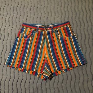 Vintage Express EXP Jeans High Waisted Shorts - Size 27